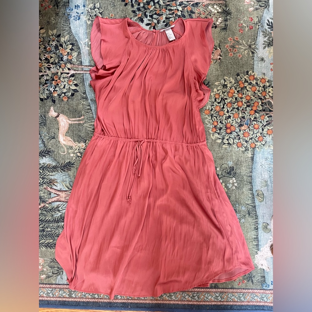 H&M ruffle dress